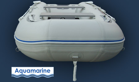 10' inflatable pvc boat with fiberglass transom
