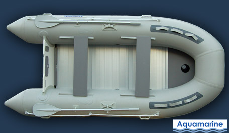 10 ft inflatable fishing boat  top view 