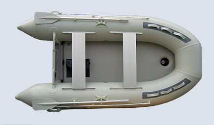 Inflatable boat with high pressure air deck 10 ft  long 5 ft wid