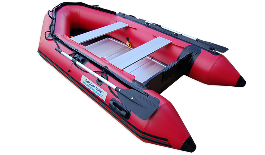 10 ft inflatable boat sport series red 