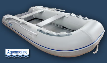 Inflatable boat  11 feet Aquamarine