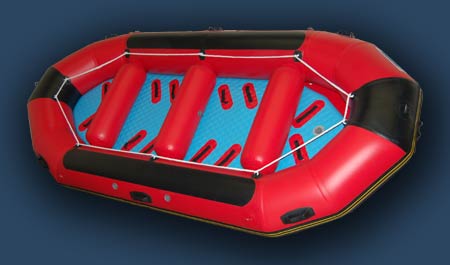 14 ft inflatable  whitewater raft