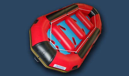 Whitewater rafts in Vancouver Canada