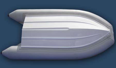 RIB inflatable boat (bottom view)