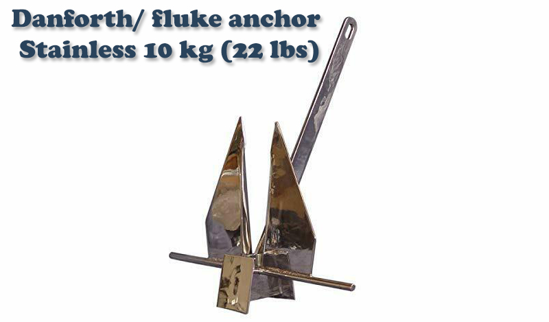Fluke Boat anchor 10 kg SS