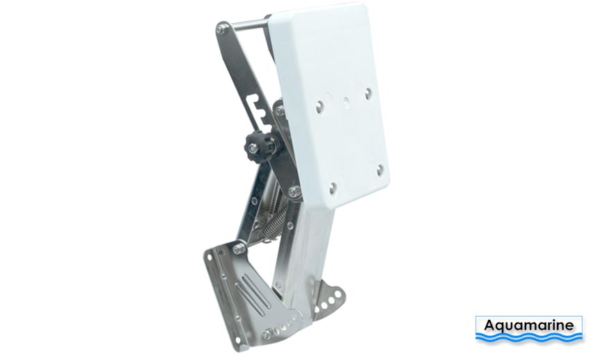 Outboard  auxiliary motor bracket- 20H Stainless