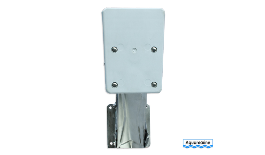 Outboard outboard auxiliary motor bracket- 20HP front view 