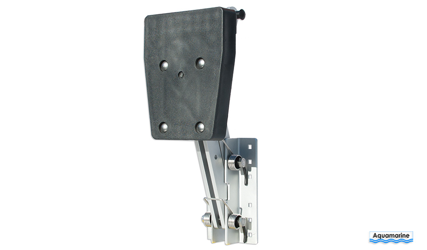 Outboard auxiliary motor kicker bracket- 20HP Aluminum