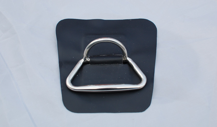 Bow lifting handle d- ring for inflatable boat