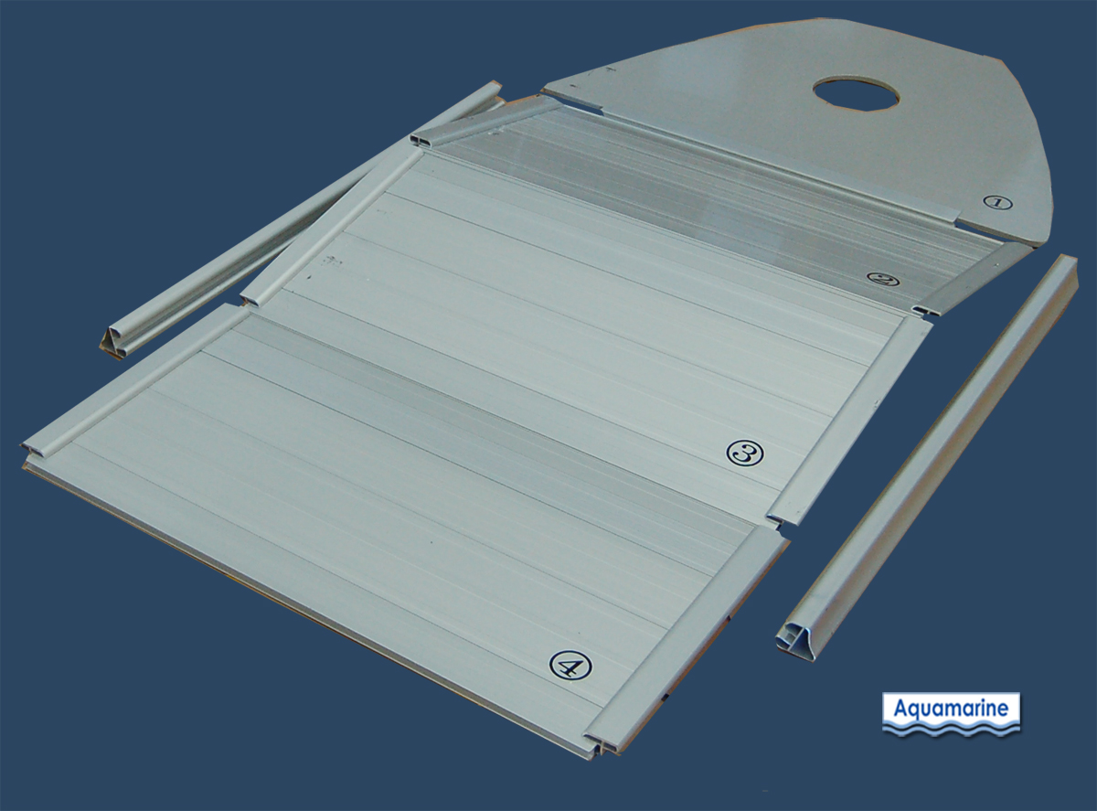 Aluminum Floor For 9 8 Inflatable Boat