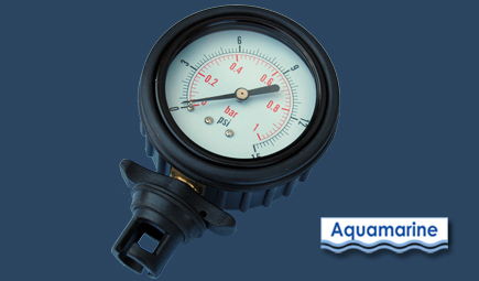 Accessories for High pressure foot pump for inflatables-Air pressure gauge for inflatable boat