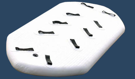 High pressure floor for 14 river raft