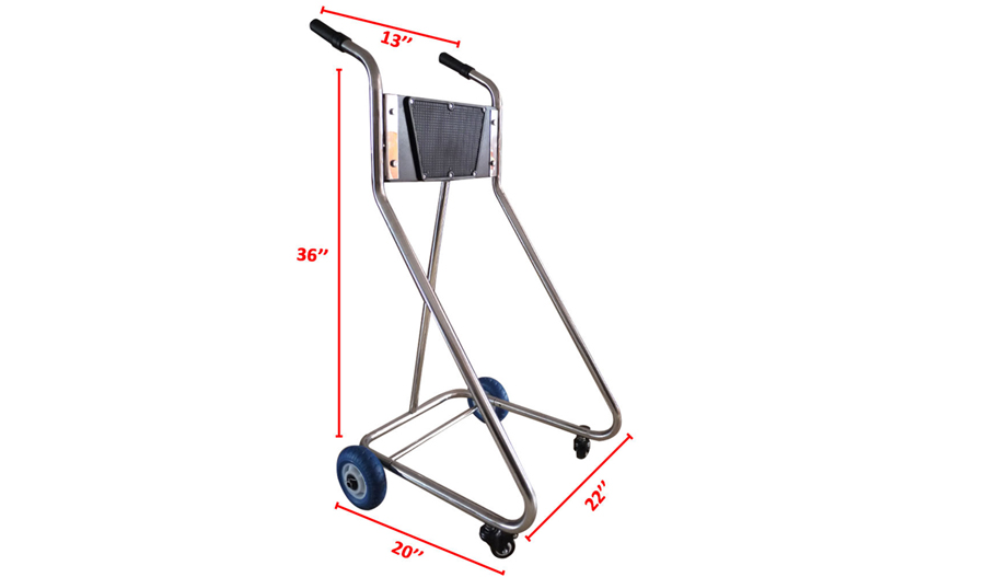 Outboard motor dolly cart trolley