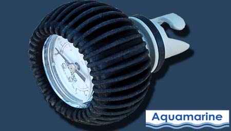 Bravo Pressure gauge for inflatable raft
