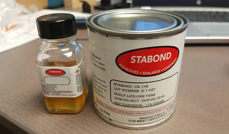 Related Products Snap Davits for Inflatable boats-STABOND adhesive 1/2 pint