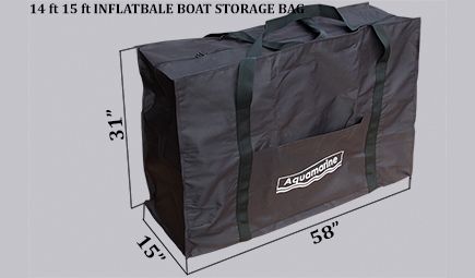 STORAGE CARRYING BAG for Inflatable boats 14 ft 15 ft HULL BAG