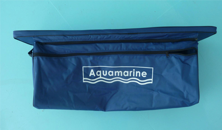 Under bench seat  storage bag for fishing boat