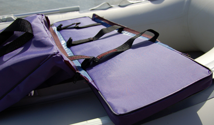 Storage bag for inflatable fishing boat
