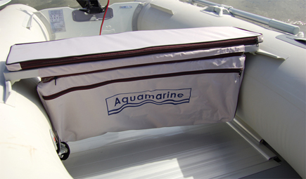 Storage bag  with cushion for inflatable boat 