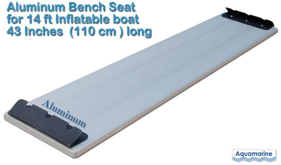Accessories for Seat for 14' inflatable boat plywood-Aluminum lightweight bench seat (14' boat)