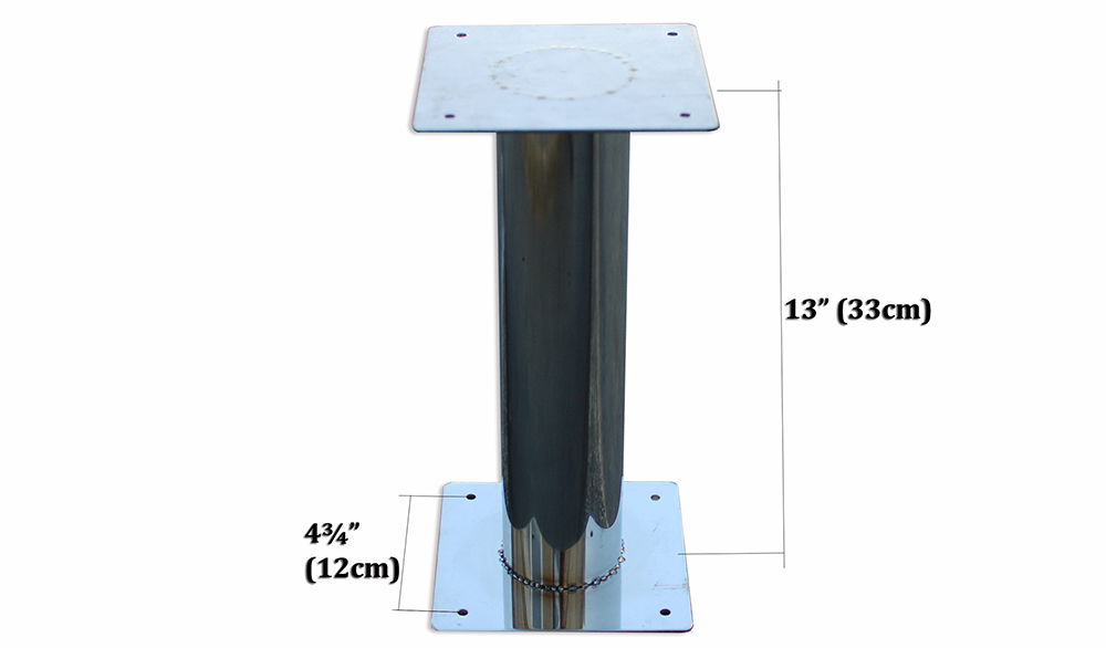 Related Products Boat Seating frame SS-Boat Seat Pedestal -13 In 