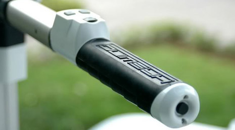 Expendable handle for electric trolling motor