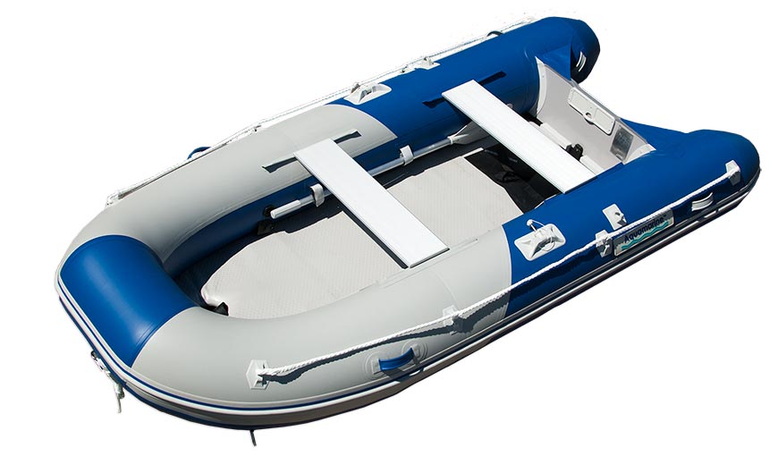 11 FT INFLATABLE DINGHY WITH AIR DECK FLOOR WATERLINE STYLE 