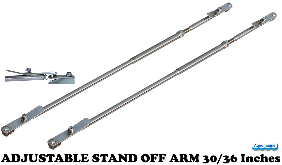Boat Stand Off ARM for inflatable dinghy